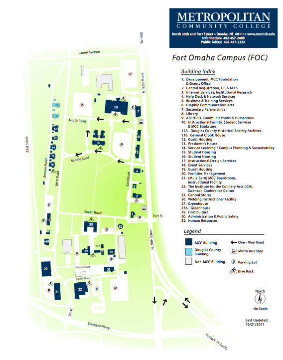 Mcc Campus Map